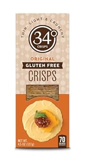 34 DEGREES CRISPS GLUTEN FREE ORIGINAL 4.5oz